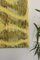 Strukturierte Mimosenmalerei, Gelber Jacquard-Stoff, 2020 7