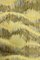 Strukturierte Mimosenmalerei, Gelber Jacquard-Stoff, 2020 12