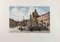 Giuseppe Malandrino, View of Piazza Navona, Etching, 1970s 1