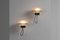 Model 228 Wall Lamps attributed to Gino Sarfatti for Arteluce, Italy, 1957, Set of 2 3