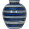 Blue Vase by Kæhler, 1940s, Image 1
