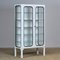 Vintage Iron and Glass Medical Cabinet, 1970s 2