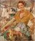 Ekaterina Nikolaevna Kachura Falileeva, Capris Markt, 1912, Öl auf Leinwand 1