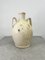 Large Antique Ivory Glaze Amphora Vase 2