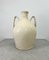 Large Antique Ivory Glaze Amphora Vase 6