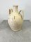 Large Antique Ivory Glaze Amphora Vase 9