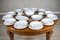 Yvonne 12-Person Dinner Service by Ćmielów, Set of 45 1