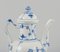 Blue Fluted Half Lace, Hand-Painted Coffee Pot in Porcelain from Royal Copenhagen, 1960s 3