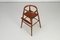 Danish Model 115 Childrens High Chair in Teak attributed to Nanna Ditzel for Kolds Savvaerk, 1960s, Image 3
