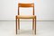 Sillas de comedor modelo 77 de teca con asientos de cuerda de papel de Niels O. Møller para JL Møllers, Dinamarca, 1959. Juego de 4, Imagen 8
