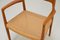 Dänischer Modell 57 Armlehnstuhl aus Teak mit Sitz aus Papierkordel von Niels O. Møller für JL Møllers, 1959 7