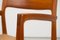 Dänischer Modell 57 Armlehnstuhl aus Teak mit Sitz aus Papierkordel von Niels O. Møller für JL Møllers, 1959 6