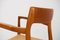 Dänischer Modell 57 Armlehnstuhl aus Teak mit Sitz aus Papierkordel von Niels O. Møller für JL Møllers, 1959 4