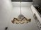 Murano Glass Frilly Light Pendant, 1970s, Image 3