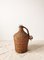 Vintage Wine Balloon with Raffia Basket, Italy, 1950s 7