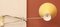 Yellow Diabolo Articulated Wall Light attributed to Rene Mathieu for Lunel, 1950s 5