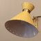 Yellow Diabolo Articulated Wall Light attributed to Rene Mathieu for Lunel, 1950s 7