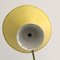Yellow Diabolo Articulated Wall Light attributed to Rene Mathieu for Lunel, 1950s 21