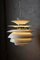 Scandinavian Metal Ph Snowball Suspension Light by Poul Henningsen for Louis Poulsen, Image 3