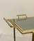 Faux Bamboo & Brass Bar Trolley from Maison Bagues, 1970s 11