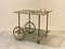 Faux Bamboo & Brass Bar Trolley from Maison Bagues, 1970s 2