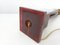 Large Mid-Century Italian Table Lamp in Catalina and Brass, 1960s 6