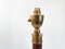 Large Mid-Century Italian Table Lamp in Catalina and Brass, 1960s 5