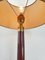 Large Mid-Century Italian Table Lamp in Catalina and Brass, 1960s 11