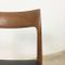 Teak Chair No. 77 by Niels Moller for J.L Mollers, 1960s, Set of 4 15