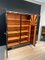 Armadio Art Deco laccato nero, mogano, cromo, Francia, anni '30, Immagine 3