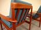 Vintage Dänische Teak Modell 56 Sessel von Grete Jalk für Poul Jeppesen, 2er Set 5