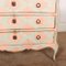 Italian Painted Marble Top Commode, 1890s 5