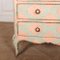 Italian Painted Marble Top Commode, 1890s 4