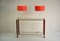 Double-Deck Console Table by Pierre Vandel, 1980s 7