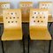 Sedie impilabili Mid-Century in faggio attribuite a Roland Rainer per Wilkhahn, Austria, anni '50, set di 5, Immagine 6