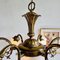 Lampadario vintage, Francia, con 5 lampadine, Immagine 5