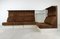 Space Age Modular Sofa Set attributed to Interlübke, 1970s, Set of 5 1