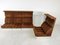 Space Age Modular Sofa Set attributed to Interlübke, 1970s, Set of 5 3