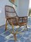 Fauteuil Jungle en Osier attribué à George Coslins pour Gervasoni, 1950s 6