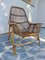 Fauteuil Jungle en Osier attribué à George Coslins pour Gervasoni, 1950s 3