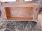 Small Walnut Dressing Table with Psiche Mirror, Early 1900s 11