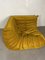 Goldenrod Togo Wohnzimmer Set von Michel Ducaroy für Ligne Roset, 5er Set 2