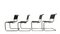Chaises S33 Vintage par Mart Stam pour Thonet, Allemagne, 1960, Set de 4 3