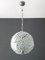 Glass & Metal Pendant from Fontana Arte, 1960s 1