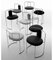 Chaise de Bar Gaja par Kazuhide Takahama pour Cassina 5