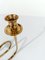 Mid-Century Modern Brass Candleholders in the style of Josef Frank, 1950s, Set of 2 9