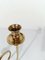 Mid-Century Modern Brass Candleholders in the style of Josef Frank, 1950s, Set of 2 17