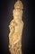 Large Resin Statuette of an Asian Woman with Peacock Decor, 1920s-1940s 4