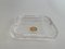 Quattro Glass Ashtray from Villeroy & Boch, 1960s, Set of 2 5