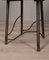 Vintage Italian Sculpture Chair in Iron and Fabric, 1970s, Image 11